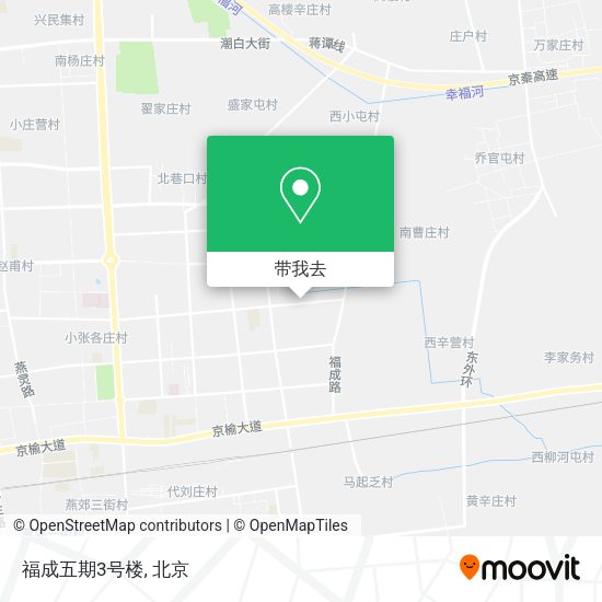 福成五期3号楼地图