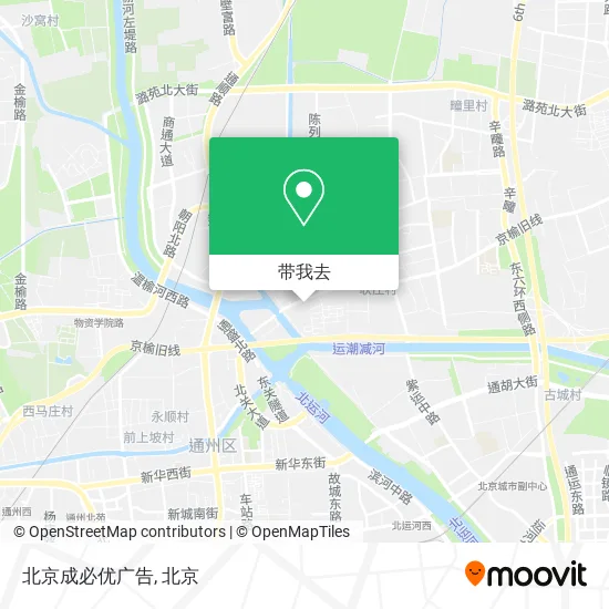 北京成必优广告地图