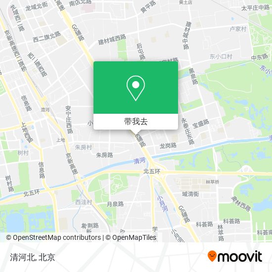 清河北地图