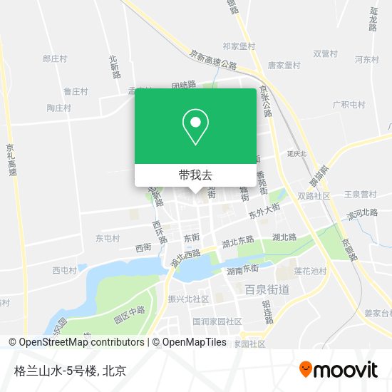 格兰山水-5号楼地图