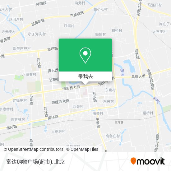 富达购物广场(超市)地图