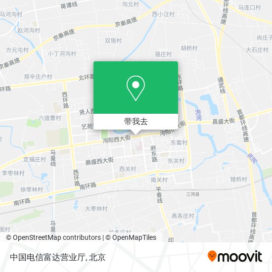 中国电信富达营业厅地图