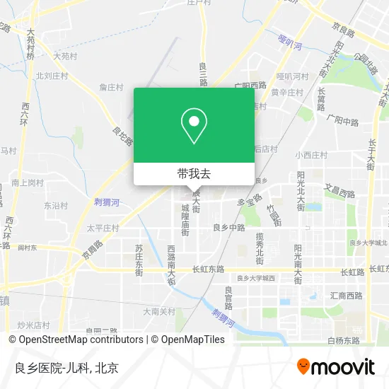良乡医院-儿科地图