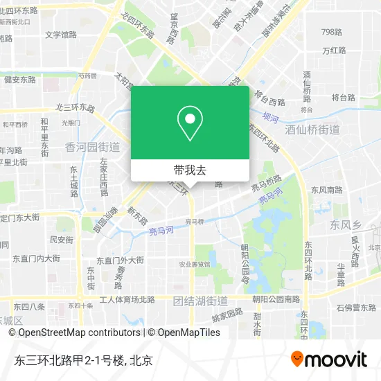 东三环北路甲2-1号楼地图