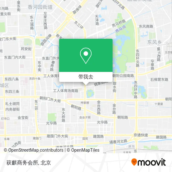 获麒商务会所地图