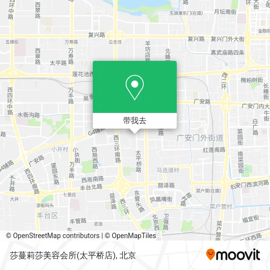 莎蔓莉莎美容会所(太平桥店)地图