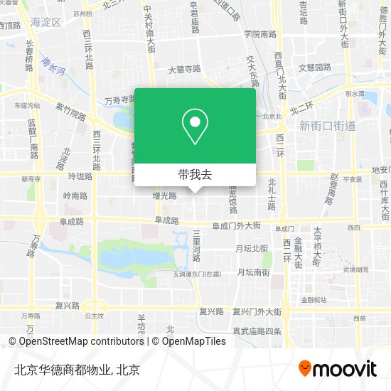 北京华德商都物业地图