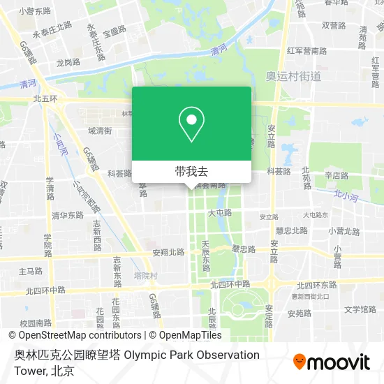 奥林匹克公园瞭望塔  Olympic Park Observation Tower地图