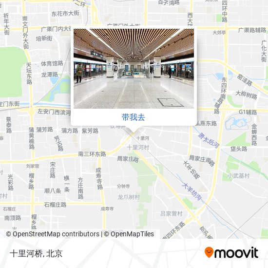 十里河桥地图