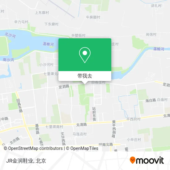 JR金润鞋业地图
