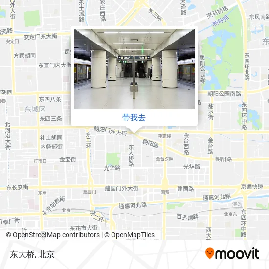 东大桥地图