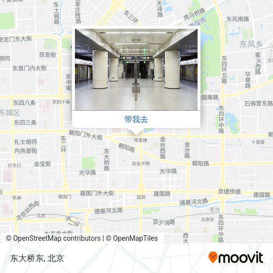 东大桥东地图