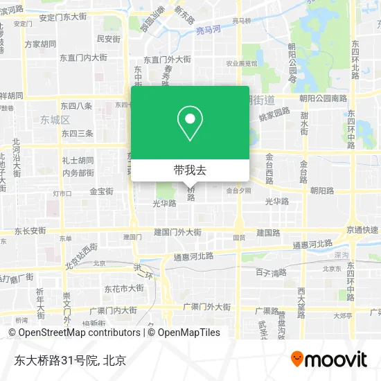 东大桥路31号院地图