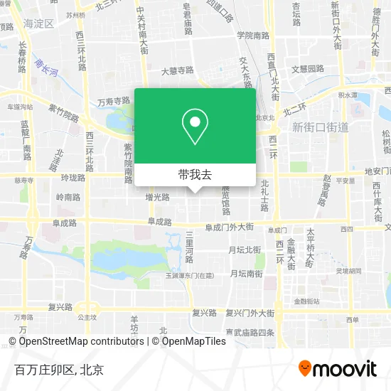 百万庄卯区地图