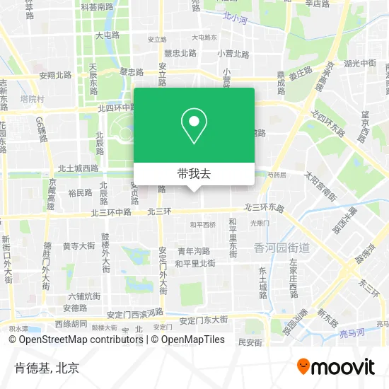 肯德基地图