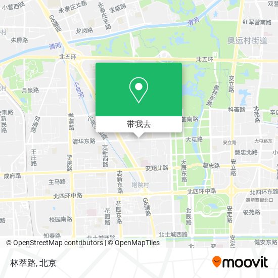林萃路地图