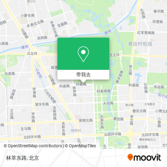 林萃东路地图