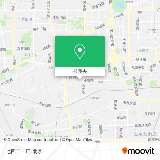 七四二一厂地图