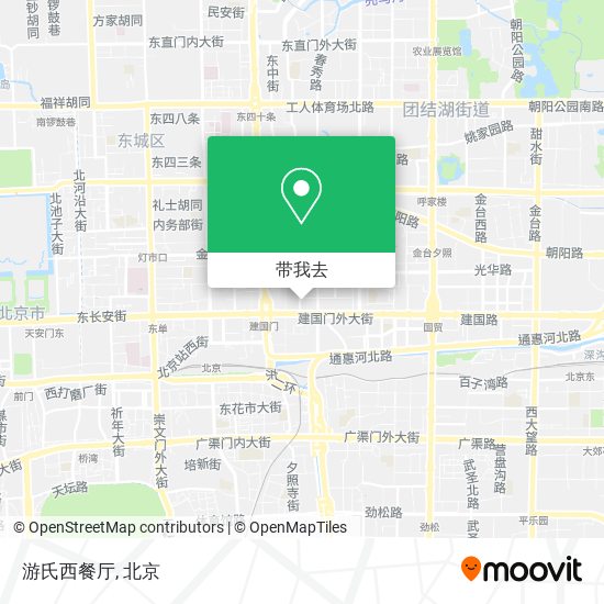 游氏西餐厅地图