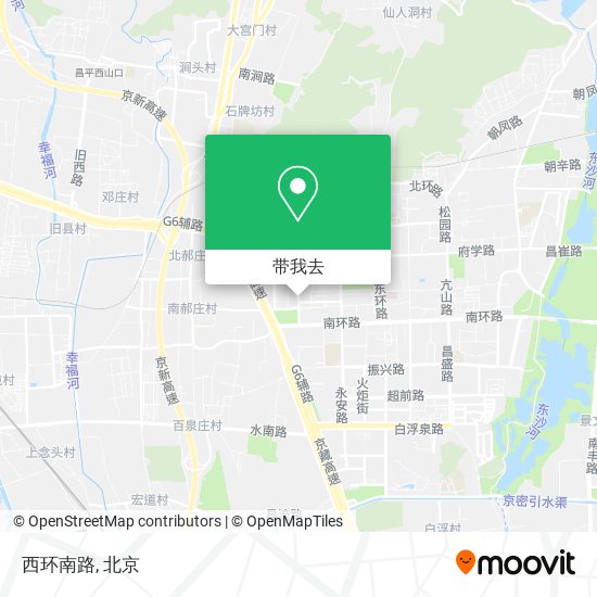 西环南路地图
