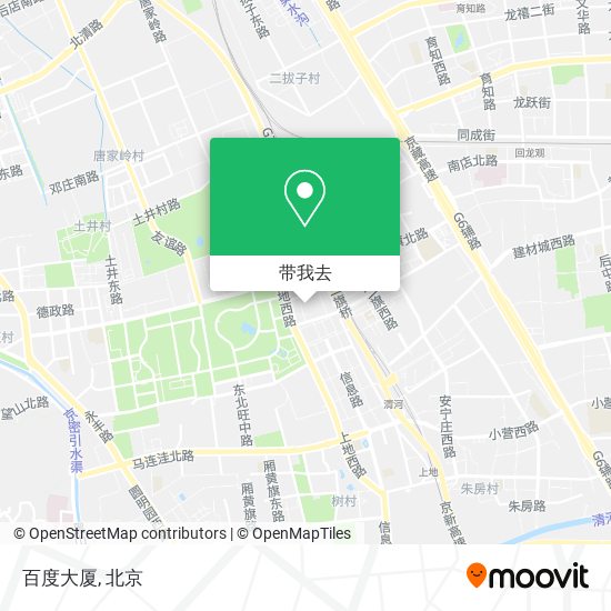 百度大厦地图