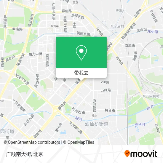 广顺南大街地图