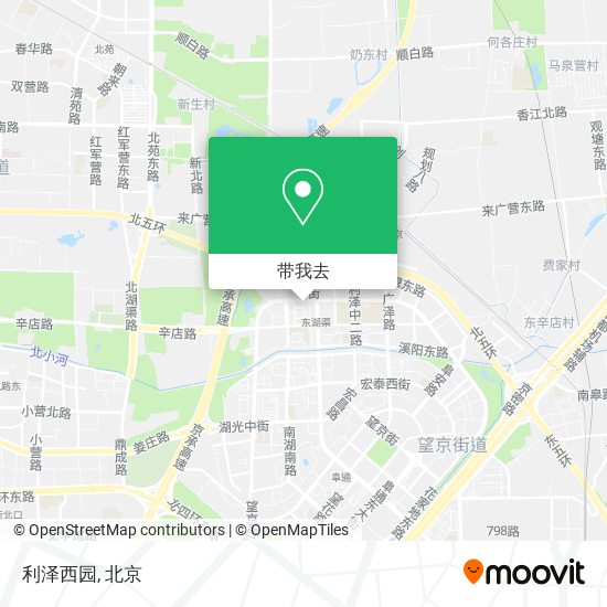 利泽西园地图