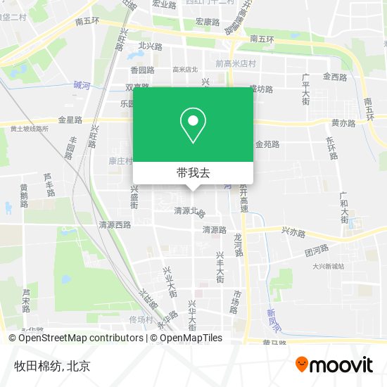 牧田棉纺地图