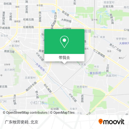 广东牧田瓷砖地图