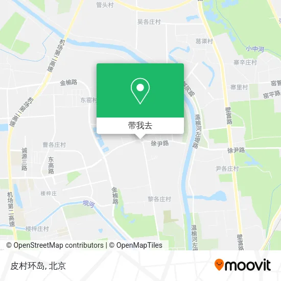 皮村环岛地图