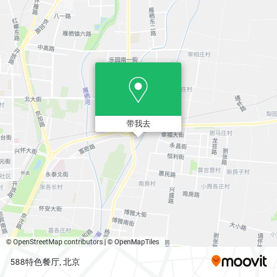 588特色餐厅地图