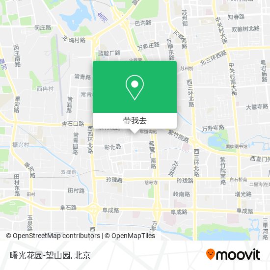 曙光花园-望山园地图