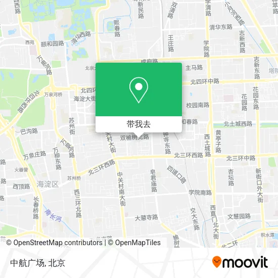 中航广场地图