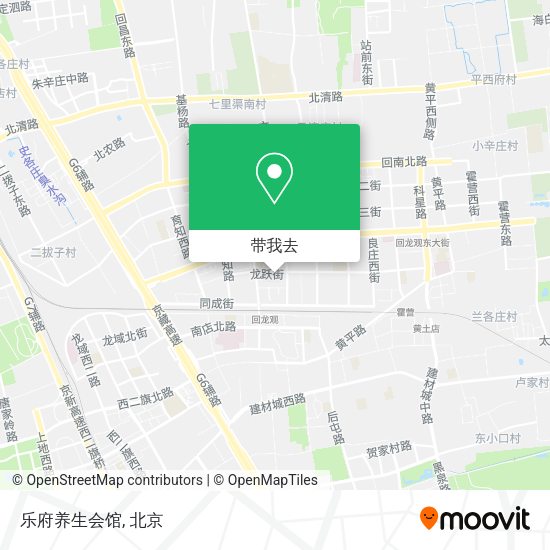 乐府养生会馆地图