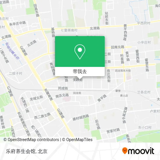 乐府养生会馆地图