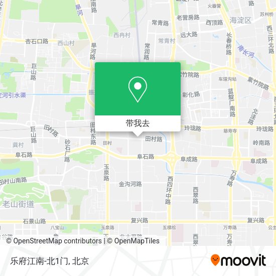 乐府江南-北1门地图