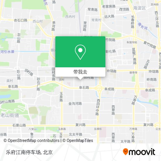 乐府江南停车场地图