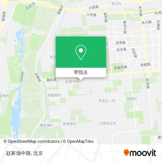 赵家场中路地图