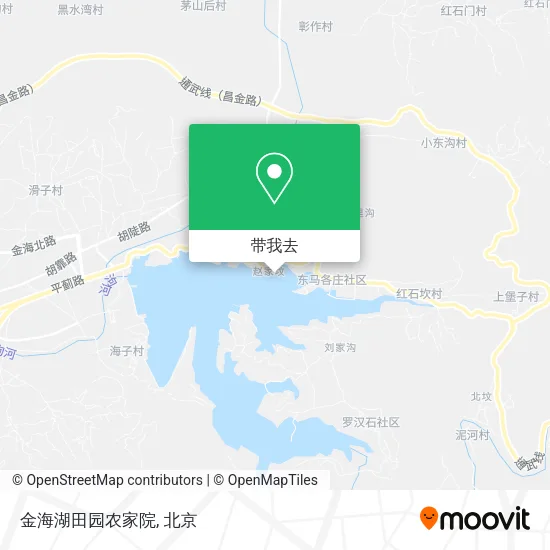 金海湖田园农家院地图