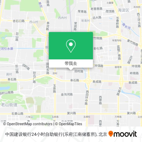 中国建设银行24小时自助银行(乐府江南储蓄所)地图