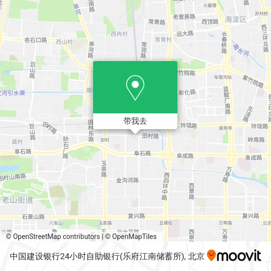 中国建设银行24小时自助银行(乐府江南储蓄所)地图