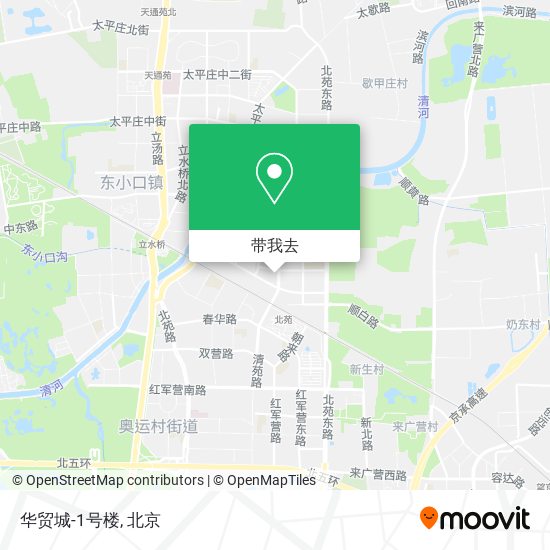 华贸城-1号楼地图
