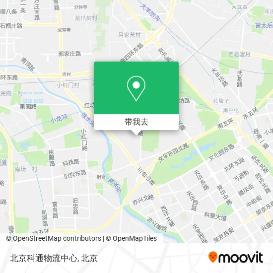 北京科通物流中心地图