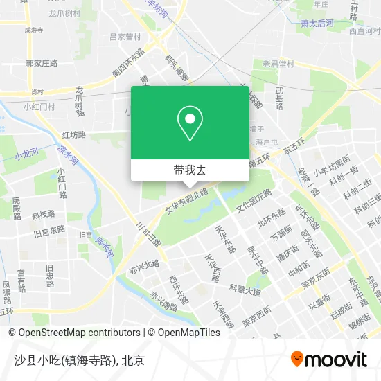 沙县小吃(镇海寺路)地图