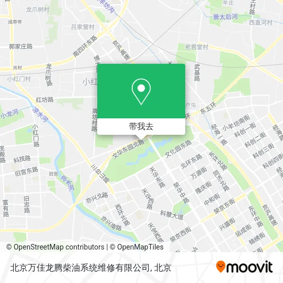 北京万佳龙腾柴油系统维修有限公司地图