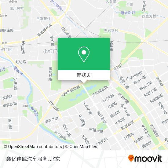 鑫亿佳诚汽车服务地图