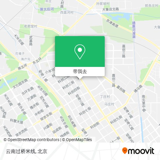云南过桥米线地图