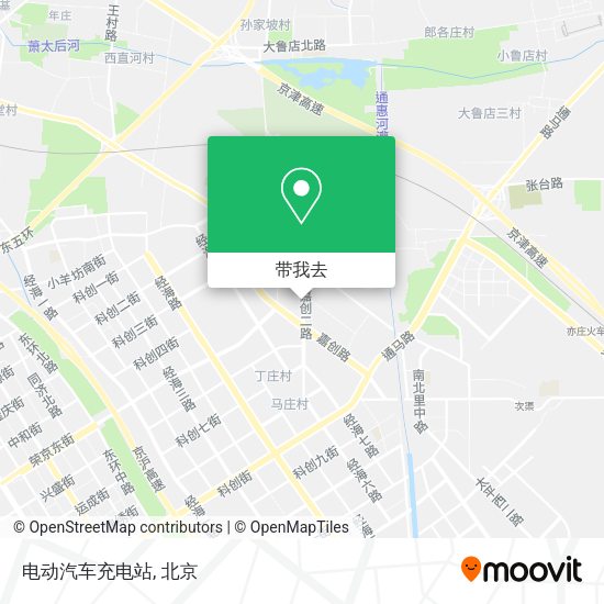 电动汽车充电站地图