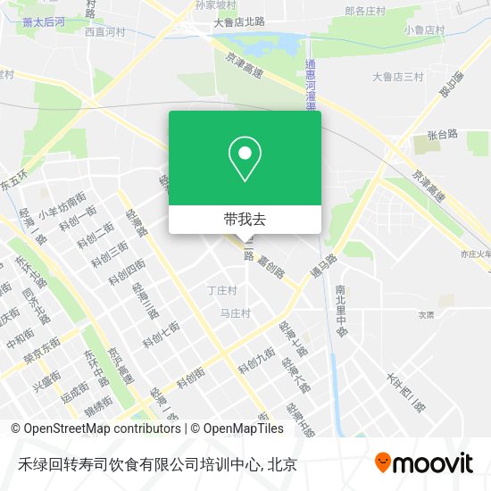 禾绿回转寿司饮食有限公司培训中心地图