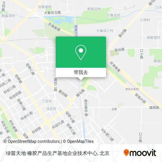 绿茵天地·橡胶产品生产基地企业技术中心地图